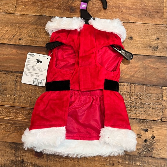 Mrs. Claus Pet Dog Costume Outfit Dress - Picture 3 of 8